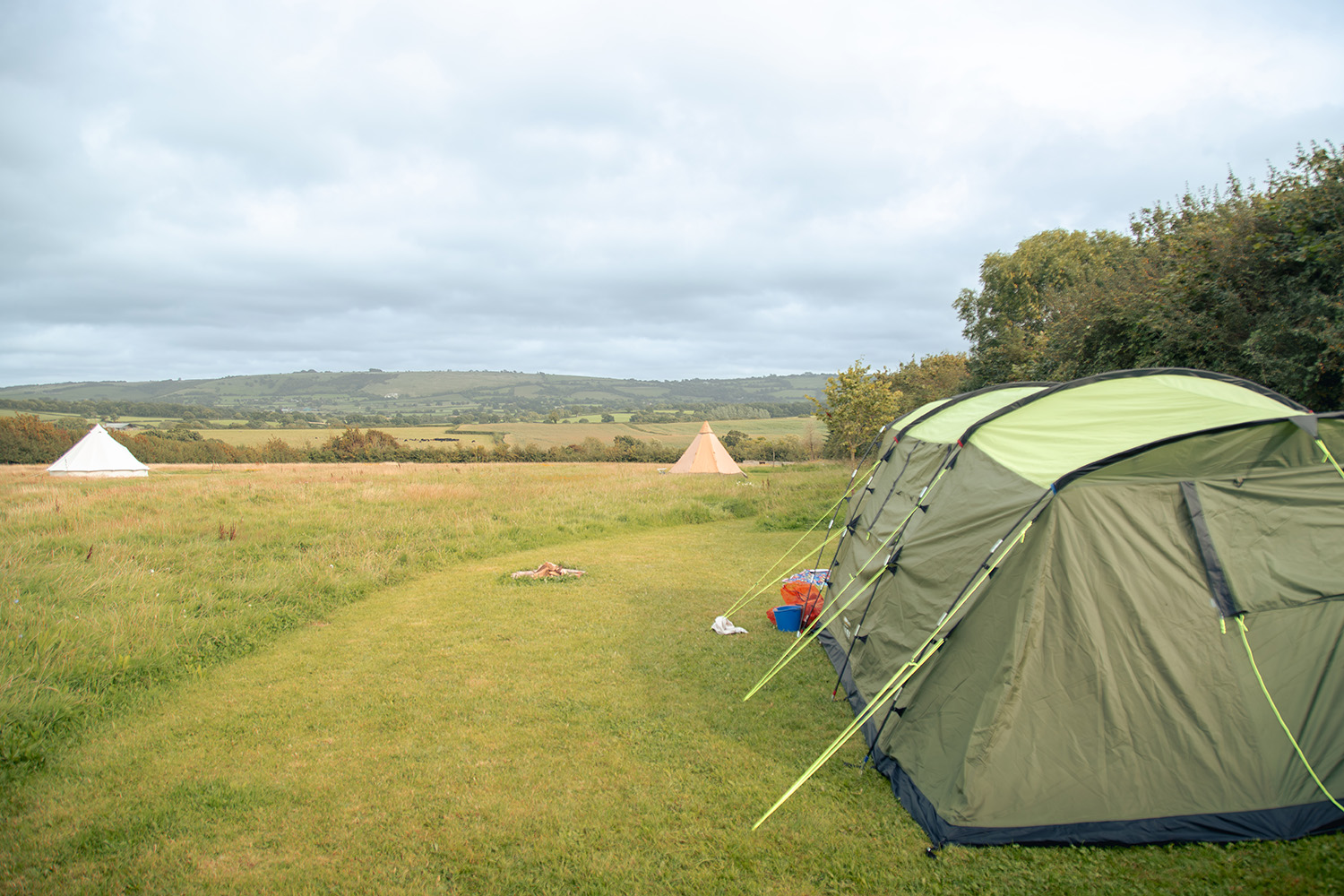 Tent with view